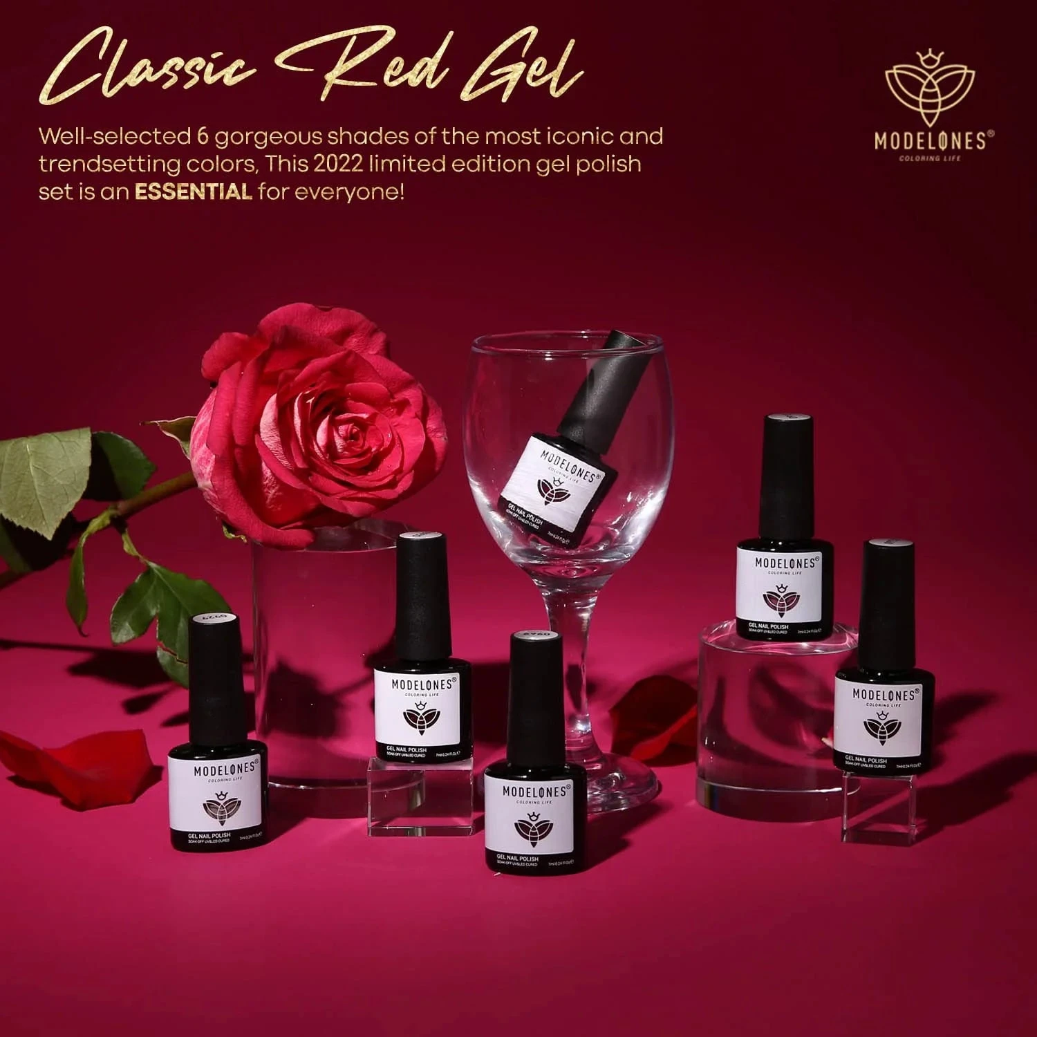 6 Shades Gel Nail Polish Set Collection 11 6 Shades Gel Nail Polish Set Collection - Image 9