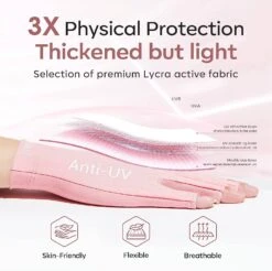 Anti-UV Light Glove With 8W Nail Lamp For Nails Salon Professional UPF 99+【US ONLY】 -Mary Jully Nail Shop 45518452261164 4