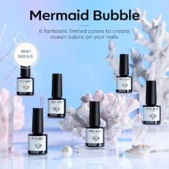Mermaid Bubble - 6 Shades Gel Nail Polish Set 11 Mermaid Bubble - 6 Shades Gel Nail Polish Set -Mary Jully Nail Shop 46166611460396 1 edf21cde 7c7a 4ea5 89ee 4a3051c0303f
