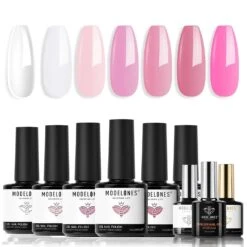All About Pink - 6 Colors Gel Nail Polish Kit【US ONLY】 25 All About Pink - 6 Colors Gel Nail Polish Kit【US ONLY】 -Mary Jully Nail Shop 46190927380780 2 1