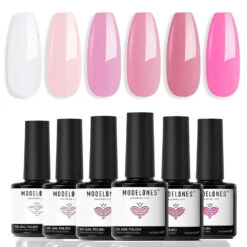 All About Pink - 6 Colors Gel Nail Polish Kit【US ONLY】 24 All About Pink - 6 Colors Gel Nail Polish Kit【US ONLY】 -Mary Jully Nail Shop 46190927413548