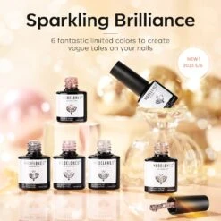 Sparkling Brilliance - 6 Colors Gel Nail Polish Set -Mary Jully Nail Shop 46190991704364 1 be77e18e e5fb 4734 ab9d d71efee02253