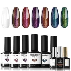 Mesmerizing Chameleon - 6 Colors Gel Nail Polish Kit -Mary Jully Nail Shop 46191041413420 1 1