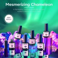 Mesmerizing Chameleon - 6 Colors Gel Nail Polish Kit -Mary Jully Nail Shop 46191041413420 2