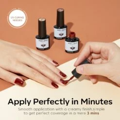 Cinnamon Roll - 6 Colors Gel Nail Polish Set -Mary Jully Nail Shop 46503775994156 2