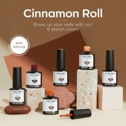 Cinnamon Roll - 6 Colors Gel Nail Polish Set -Mary Jully Nail Shop 46503775994156 7