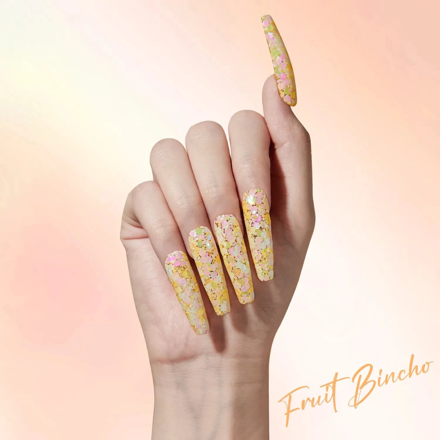 Fruit Bincho - Nail Art Glitter 5 Fruit Bincho - Nail Art Glitter - Image 3