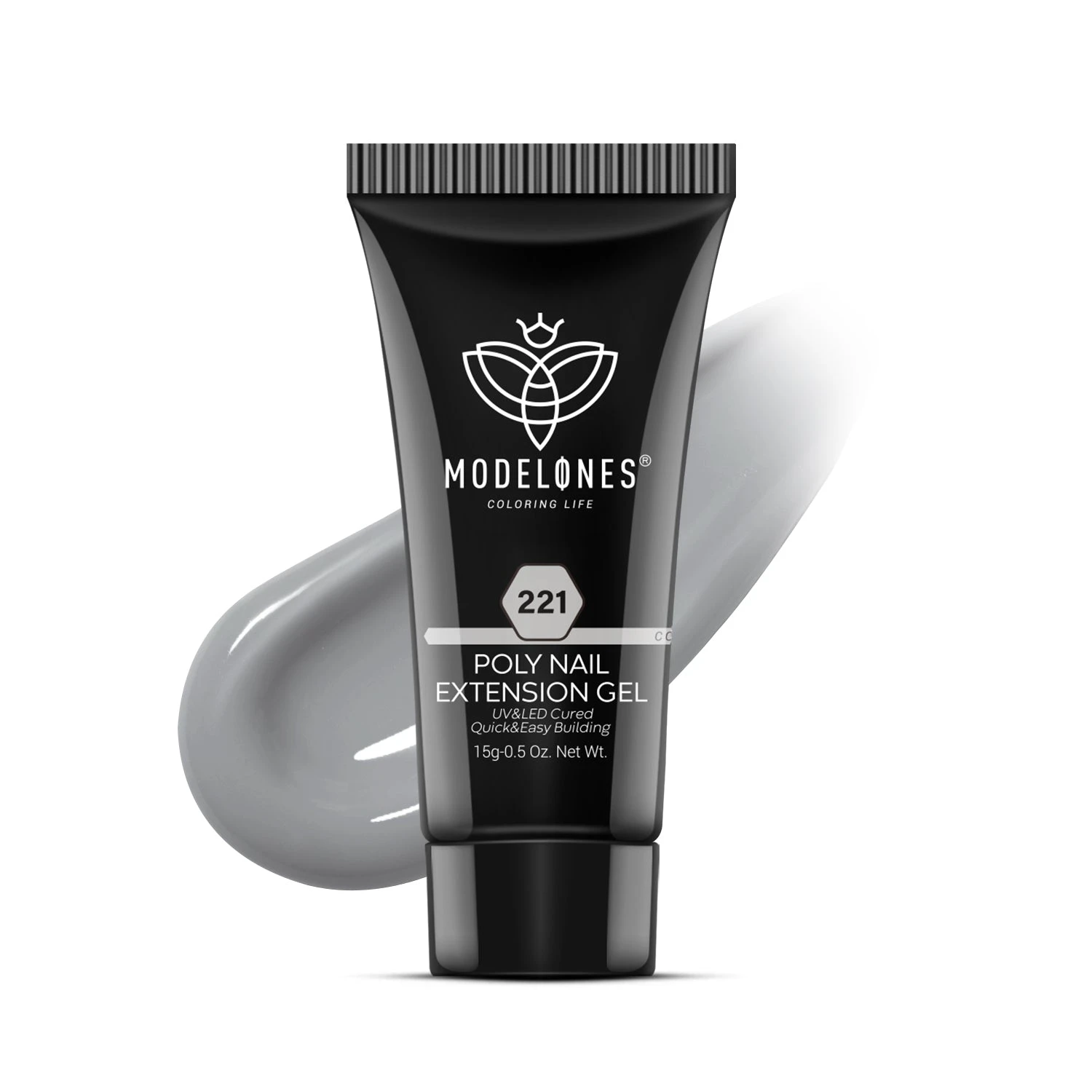 Misty Morning - Poly Nail Gel (15g) 6 Misty Morning - Poly Nail Gel (15g) - Image 4