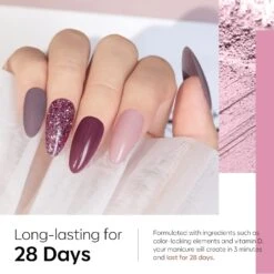 Romantic Gentleness - 10Pcs Dipping Powder All-In-One Kit -Mary Jully Nail Shop 4 7b513c39 ea41 4ec5 ab1b 068df273c605