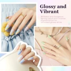 Pastel Paradise - 36PCS Gel Nail Polish Kit【US ONLY】 -Mary Jully Nail Shop 4 863005c0 7f29 4562 8af3 069cba324f75