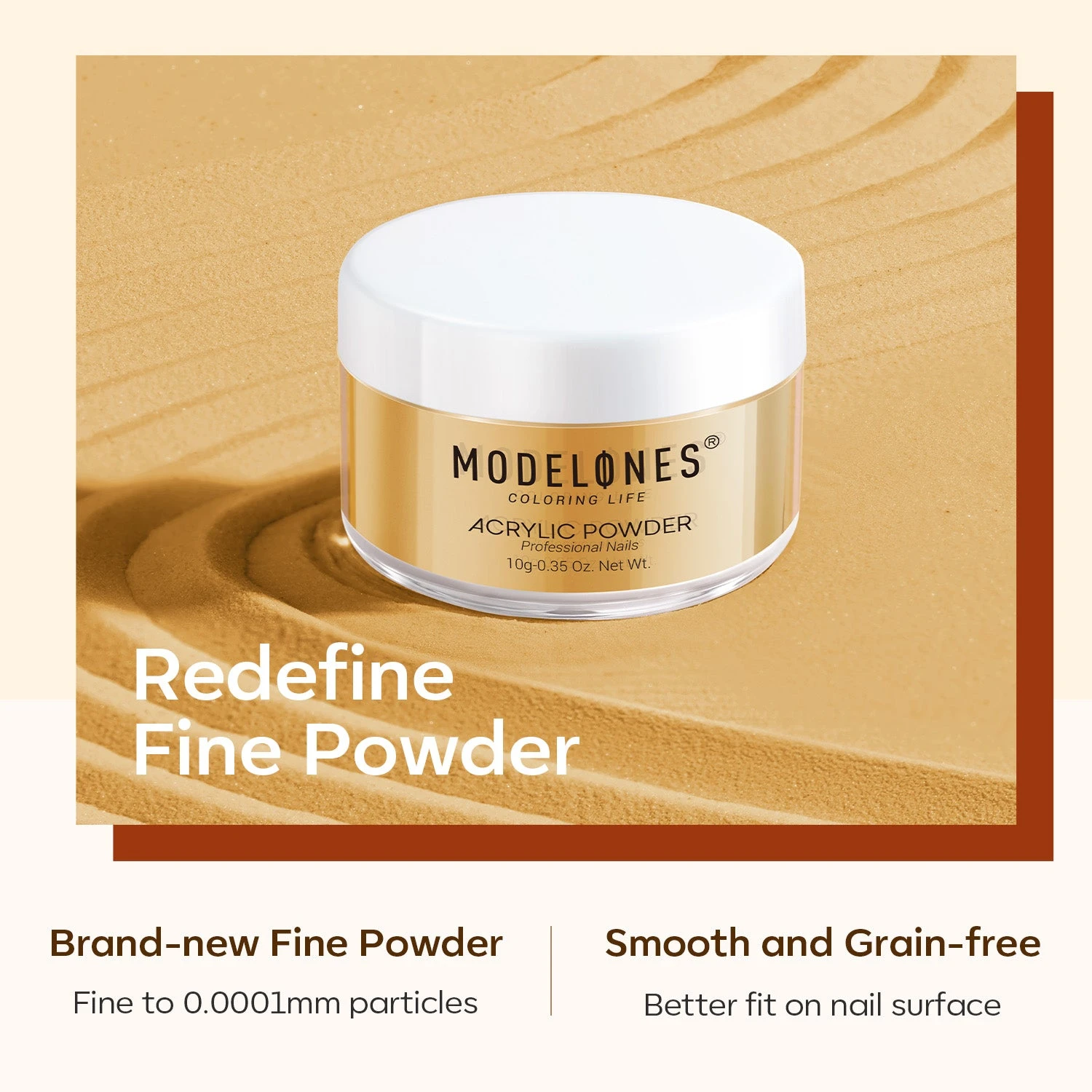 Amber Bliss - 6Pcs Acrylic Powder Set (0.35 Oz) 7 Amber Bliss - 6Pcs Acrylic Powder Set (0.35 Oz) - Image 5