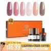 Nude Pink - 9Pcs 6 Colors Gel Nail Polish Kit -Mary Jully Nail Shop 4 cc89c0aa 144f 4724 a9b6 ecfc2e32dcdc