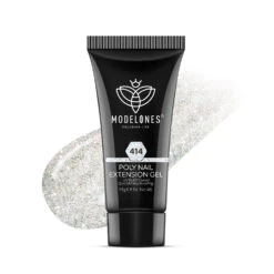 Silver Crystal - Poly Nail Gel (15g) -Mary Jully Nail Shop 4 e2b17879 da66 40f1 ace7 aa7c8c62f3ba