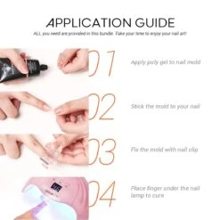 5 Pcs Nail Tips Clip For Quick Building Poly Gel -Mary Jully Nail Shop 5 pcs nail tips clip for quick building polygel 934120