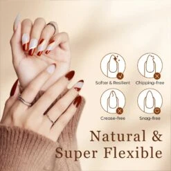 500Pcs Semi-Frosted Almond Full Cover Nail Tips 17 500Pcs Semi-Frosted Almond Full Cover Nail Tips -Mary Jully Nail Shop 5 131617b2 4315 4db2 9af8 dc2bded2a85a