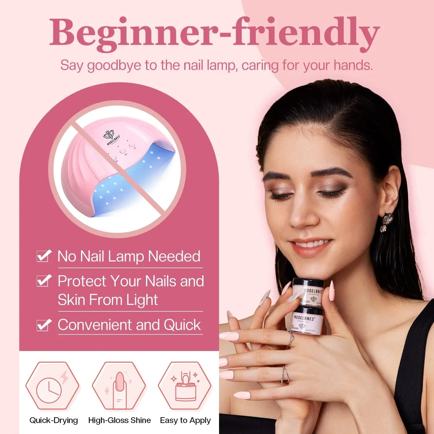 Brilliant Innocence - 10Pcs Dipping Powder All-In-One Kit 9 Brilliant Innocence - 10Pcs Dipping Powder All-In-One Kit - Image 7