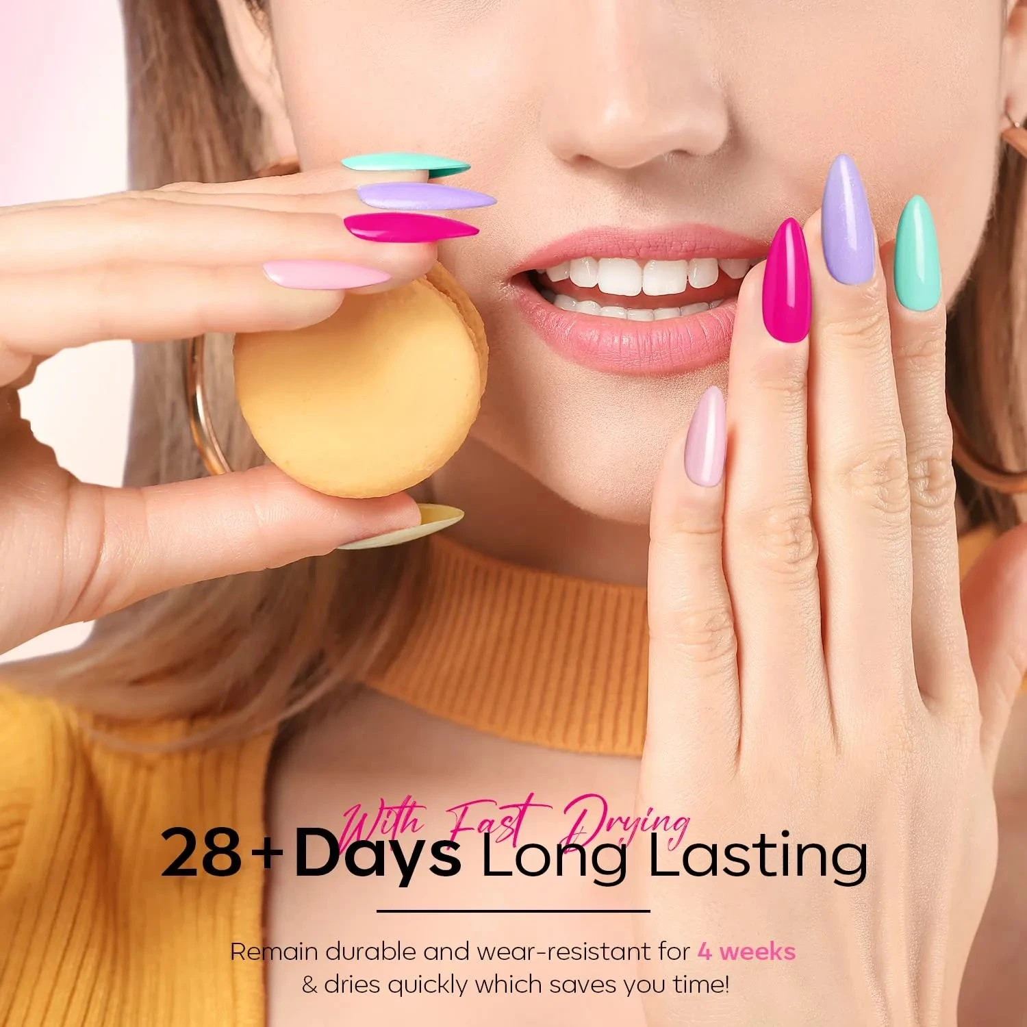 Dreamy Castle - 24Pcs 20Colors Gel Nail Polish Kit 【US ONLY】 7 Dreamy Castle - 24Pcs 20Colors Gel Nail Polish Kit 【US ONLY】 - Image 5