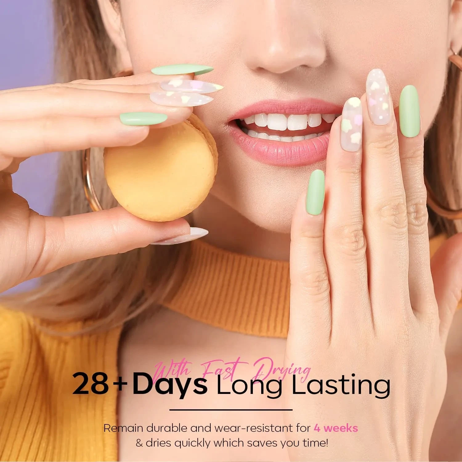 Pastel Arcadia - 24Pcs 20Colors Gel Nail Polish Kit【US ONLY】 7 Pastel Arcadia - 24Pcs 20Colors Gel Nail Polish Kit【US ONLY】 - Image 5