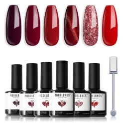 Ruby Sparks - 6 Shades Gel Nail Polish Set【US/AU/EU ONLY】 -Mary Jully Nail Shop 6391ace427ade714b70fb966024ae804 617ec5d6 7204 4db6 bdcd ff4240260c44