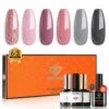 Hot Stuff - 9Pcs 6 Colors Gel Nail Polish Kit -Mary Jully Nail Shop 6391ace427ade714b70fb966024ae804 b281d8a4 c3e1 4a87 b5f0 95ec3806f808
