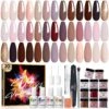 Warm Winter - 32Pcs 20Colors Dipping Powder All-In-One Kit -Mary Jully Nail Shop 6391ace427ade714b70fb966024ae804 be0456e7 ca04 429a a5eb 6a31b7c24d3b