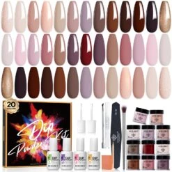 Warm Winter - 32Pcs 20Colors Dipping Powder All-In-One Kit