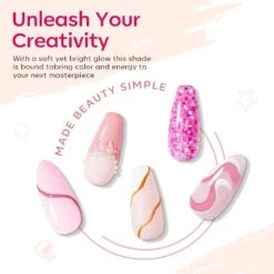 Tender Pink - 14Pcs 6 Colors Poly Nail Gel Kit -Mary Jully Nail Shop 6 009cc8e7 7857 4655 886e bedf9c24ccd0