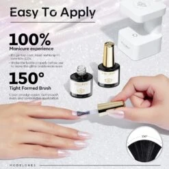 Ultra Fine White Aurora Clear Glitter Top Coat Gel 10ml 16 Ultra Fine White Aurora Clear Glitter Top Coat Gel 10ml -Mary Jully Nail Shop 6 b2dbcf94 c976 4bb5 bff6 73716e3a342e