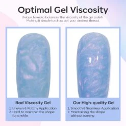 Mermaid's Shell - 6 Shades Gel Nail Polish Set -Mary Jully Nail Shop 6 e1885638 6a34 4cca b312 10b666b20119