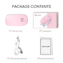 Modelones 6W UV Mini Led Nail Lamp -Mary Jully Nail Shop 6w uv mini led nail lamp 318823