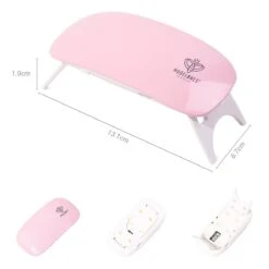 Modelones 6W UV Mini Led Nail Lamp -Mary Jully Nail Shop 6w uv mini led nail lamp 635844