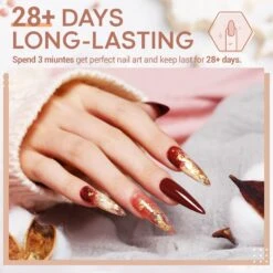 Happy Lover - 21Pcs 7 Colors Starter Nail Gel Polish Kit【US ONLY】 -Mary Jully Nail Shop 7 colors nail gel polish starter kitus only 850854