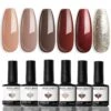 Bye Siri- 6 Shades Gel Nail Polish Set -Mary Jully Nail Shop 71FsvnMestL. SL1500