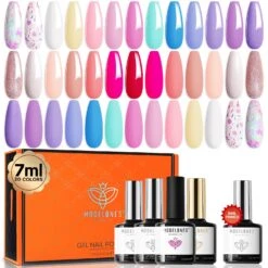 Dreamy Castle - 24Pcs 20Colors Gel Nail Polish Kit 【US ONLY】
