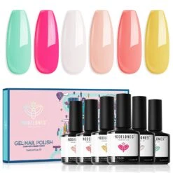 Venice Water Park - 6 Shades Gel Nail Polish Set【US/CA ONLY】