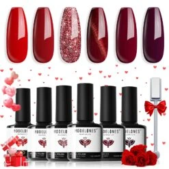 Ruby Sparks - 6 Shades Gel Nail Polish Set【US/AU/EU ONLY】