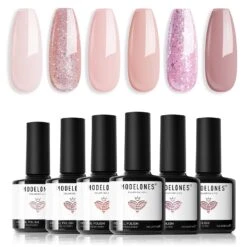 Nude Wedding - 6 Shades Gel Nail Polish Set【US/EU/AU ONLY】