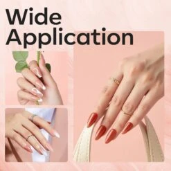 Reddish Nude - 6 Colors 8-in-1 Builder Nail Gel Set 7ml -Mary Jully Nail Shop 7 0d0849f4 0085 4141 a970 4c6fa5f87125