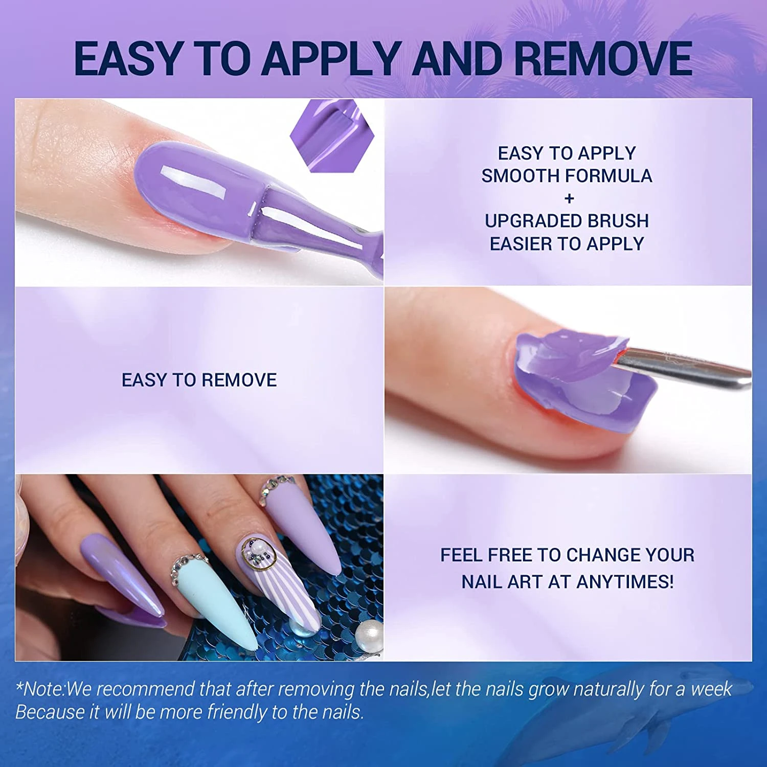 Chrome - 6Pcs Inspire Gel Set 7ml【US ONLY】 8 Chrome - 6Pcs Inspire Gel Set 7ml【US ONLY】 - Image 6