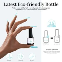 Falling In Love & Azury - 2Pcs Gel Nail Polish Set 15ml 25 Falling In Love & Azury - 2Pcs Gel Nail Polish Set 15ml -Mary Jully Nail Shop 7 a7c67cae 9278 4742 b0f3 82cc0b9bf28d