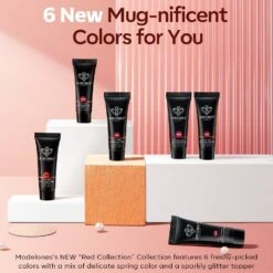 Red Collection - 6 Colors Poly Nail Gel Kit -Mary Jully Nail Shop 7 ba077221 8fa7 4ff1 8d16 f7e6681ecbb1