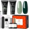 Full Of Spring - 2 Colors Poly Nail Gel Starter Kit