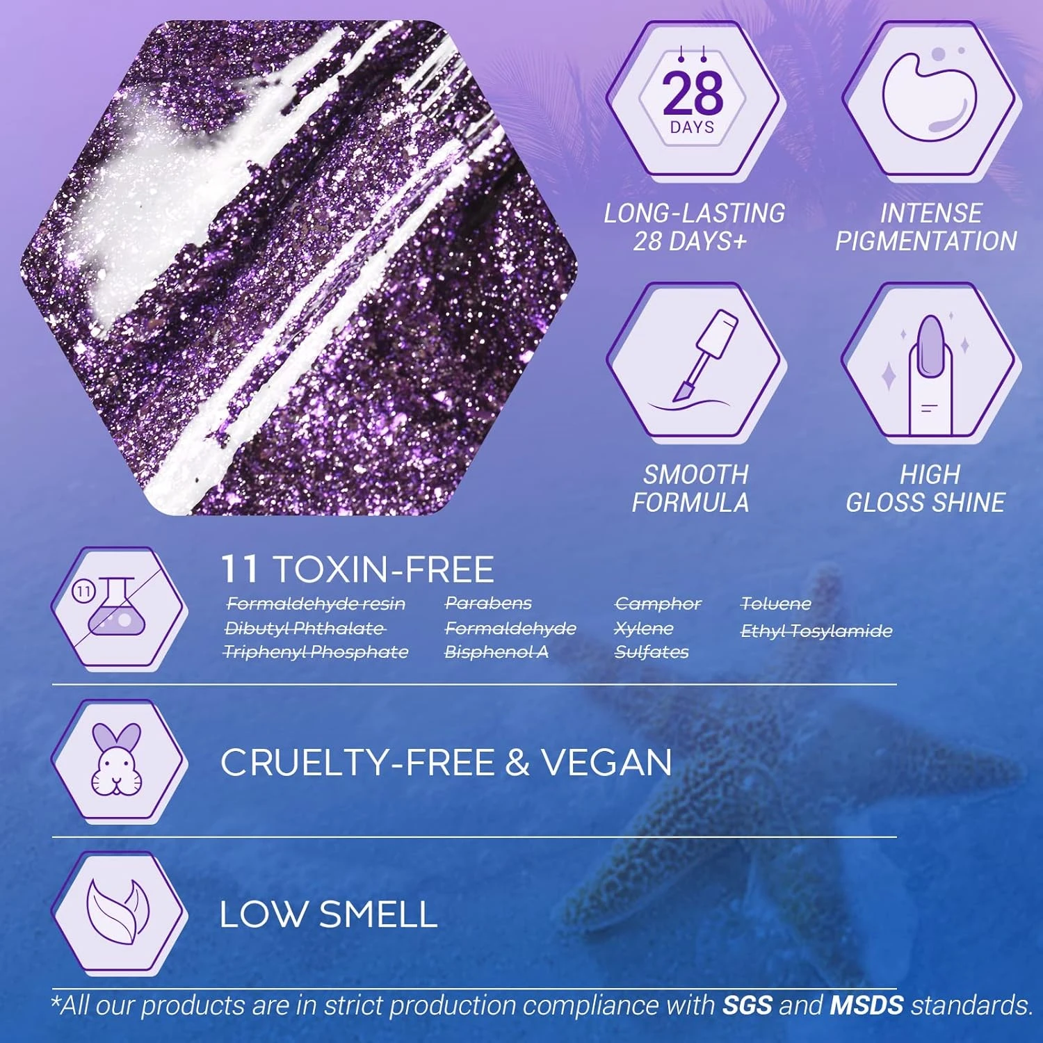 Chrome - 6Pcs Inspire Gel Set 7ml【US ONLY】 9 Chrome - 6Pcs Inspire Gel Set 7ml【US ONLY】 - Image 7