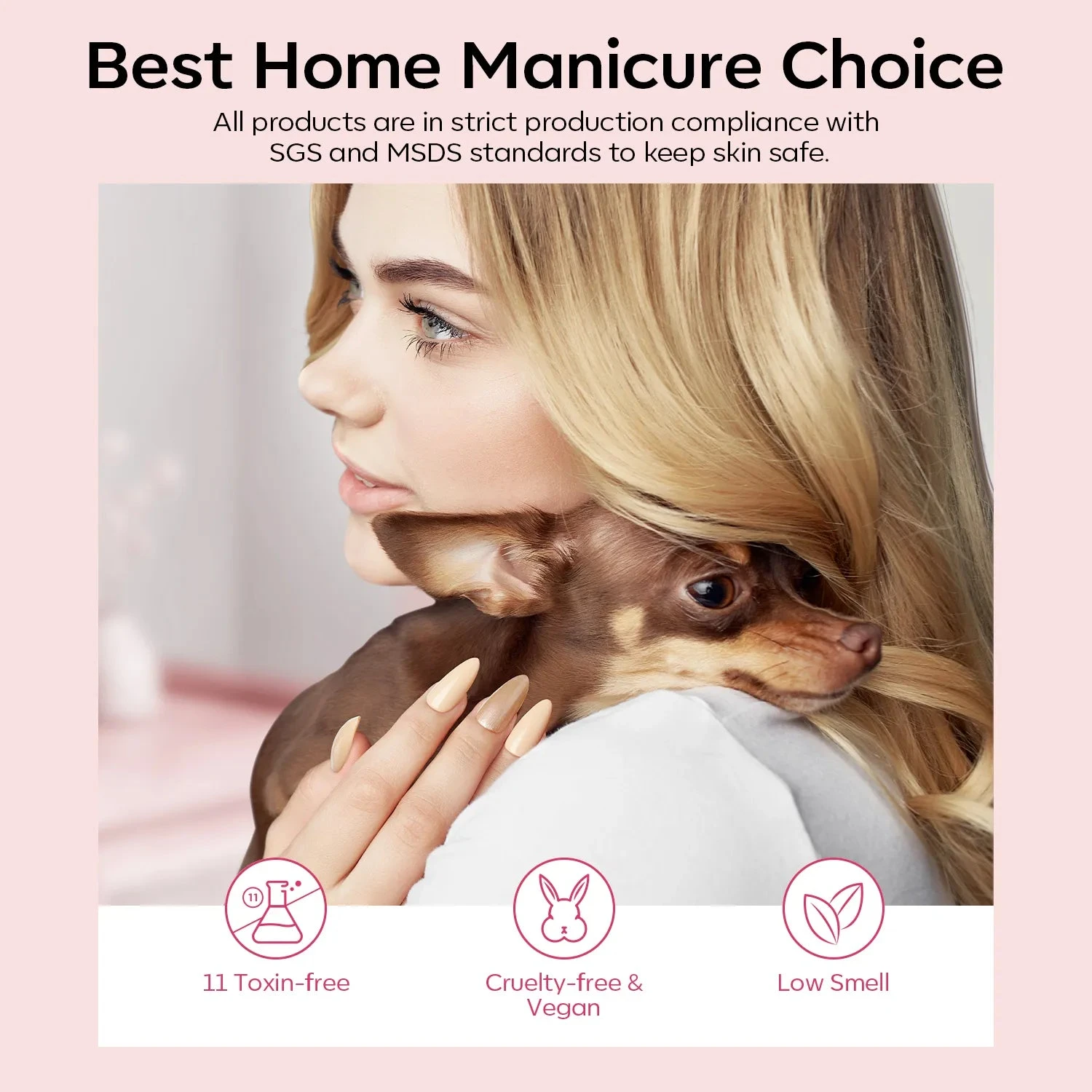 Me In Pink - 24Pcs 20Colors Gel Nail Polish Kit【US/UK ONLY】 12 Me In Pink - 24Pcs 20Colors Gel Nail Polish Kit【US/UK ONLY】 - Image 10