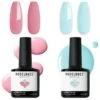 Falling In Love & Azury - 2Pcs Gel Nail Polish Set 15ml -Mary Jully Nail Shop B101020238AB101020275A