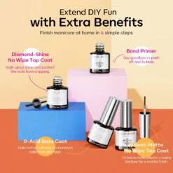 Bright Lucky Day - 32Pcs 28 Colors Gel Nail Polish Kit【US ONLY】 -Mary Jully Nail Shop B101020491A 5