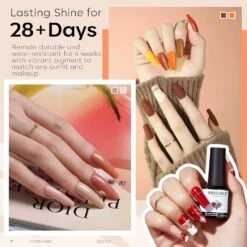 Colorful Set - 32Pcs 28 Colors Gel Nail Polish Kit【US ONLY】 -Mary Jully Nail Shop B101020492A 3