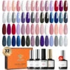Starry Night - 32Pcs 28 Colors Gel Nail Polish Kit 【US ONLY】 -Mary Jully Nail Shop B101020493A