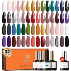 Dream Map - 32Pcs 28 Colors Gel Nail Polish Kit 【US ONLY】