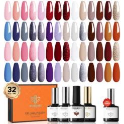 Childlike Heart - 32Pcs 28 Colors Gel Nail Polish Kit 【US/UK ONLY】